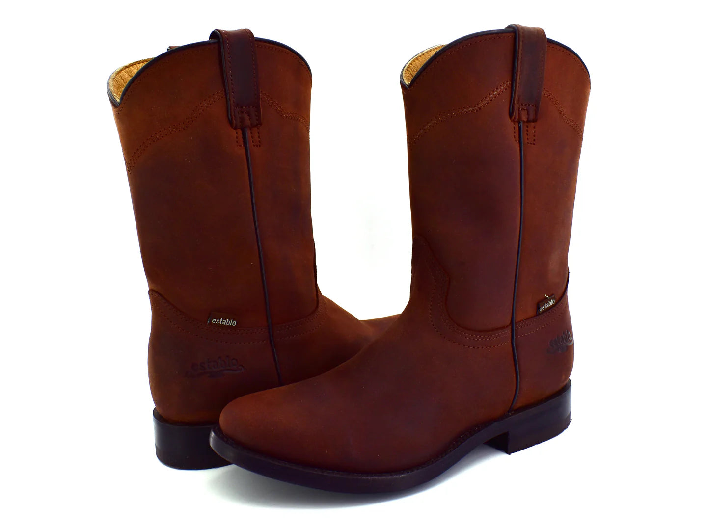 Botas Vaqueras Establo Color Café para Hombre