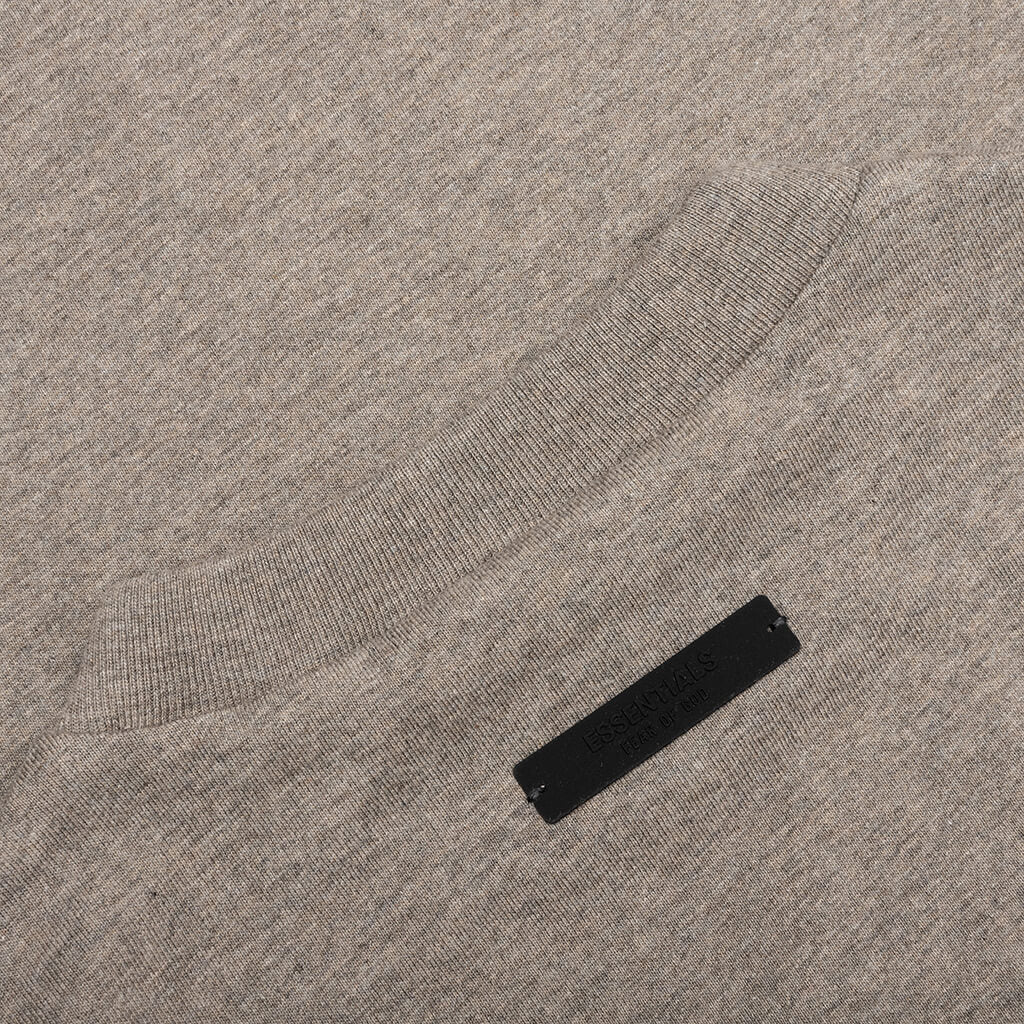 Kids Jersey Long Sleeve Tee Heather Gray