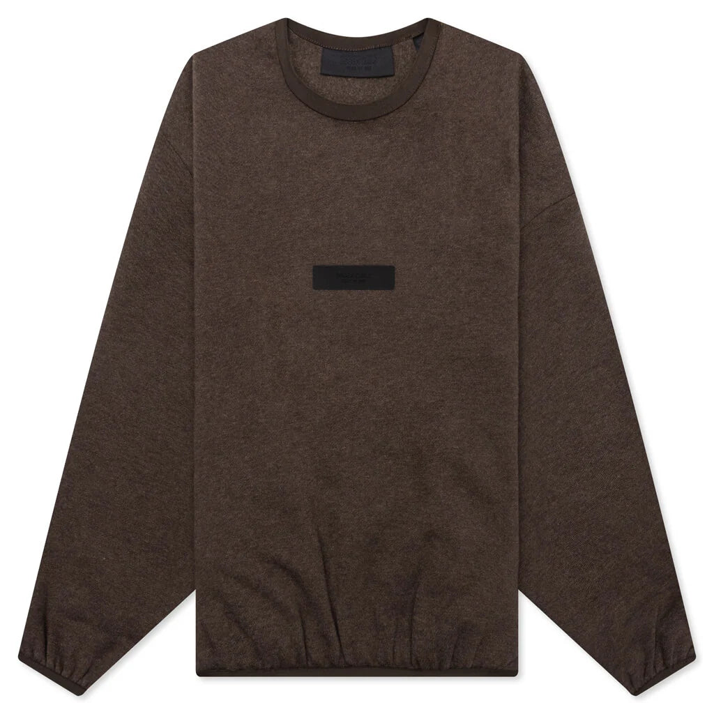 Essentials Kids Crewneck Heather Wood