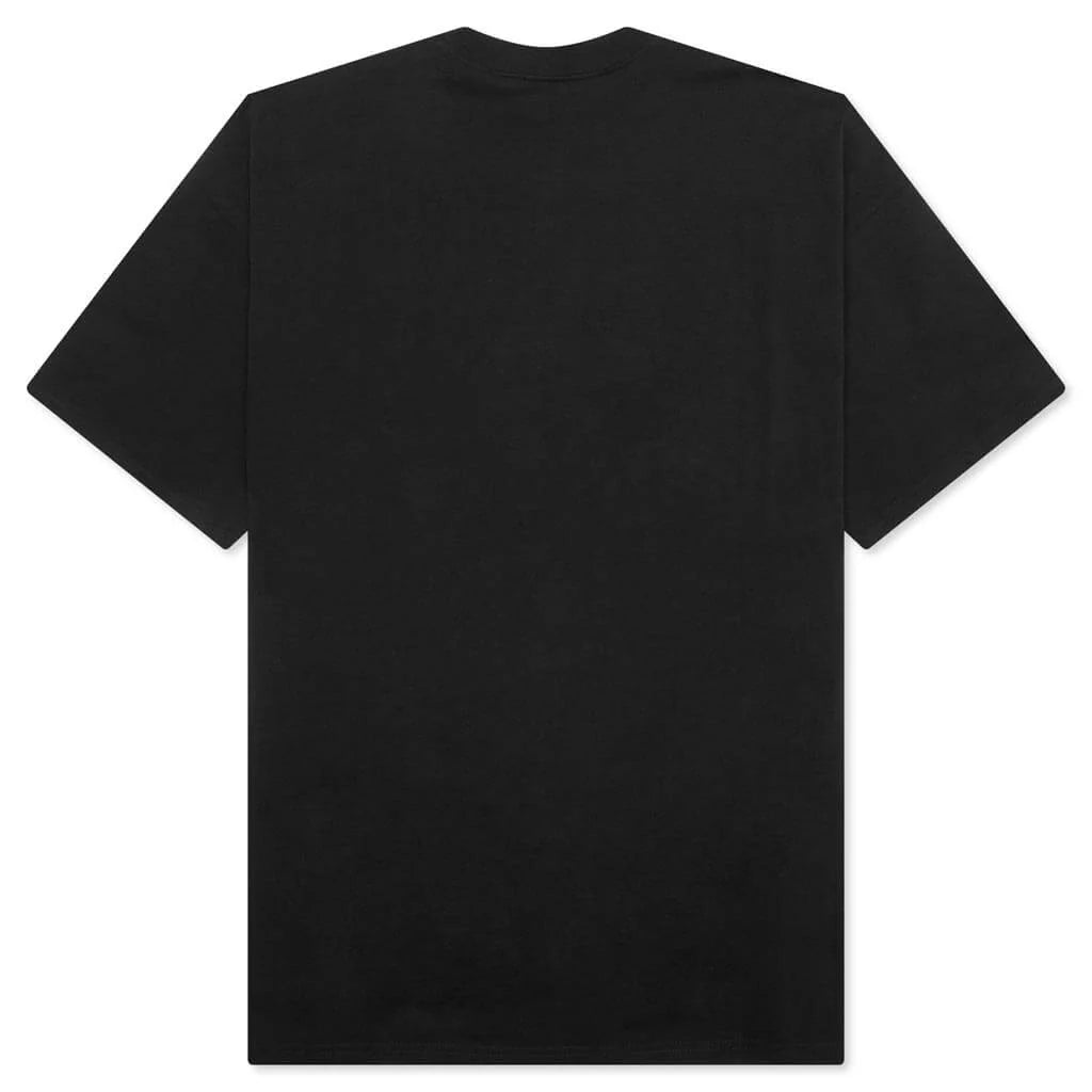 S S Mist T Shirt Black Wax