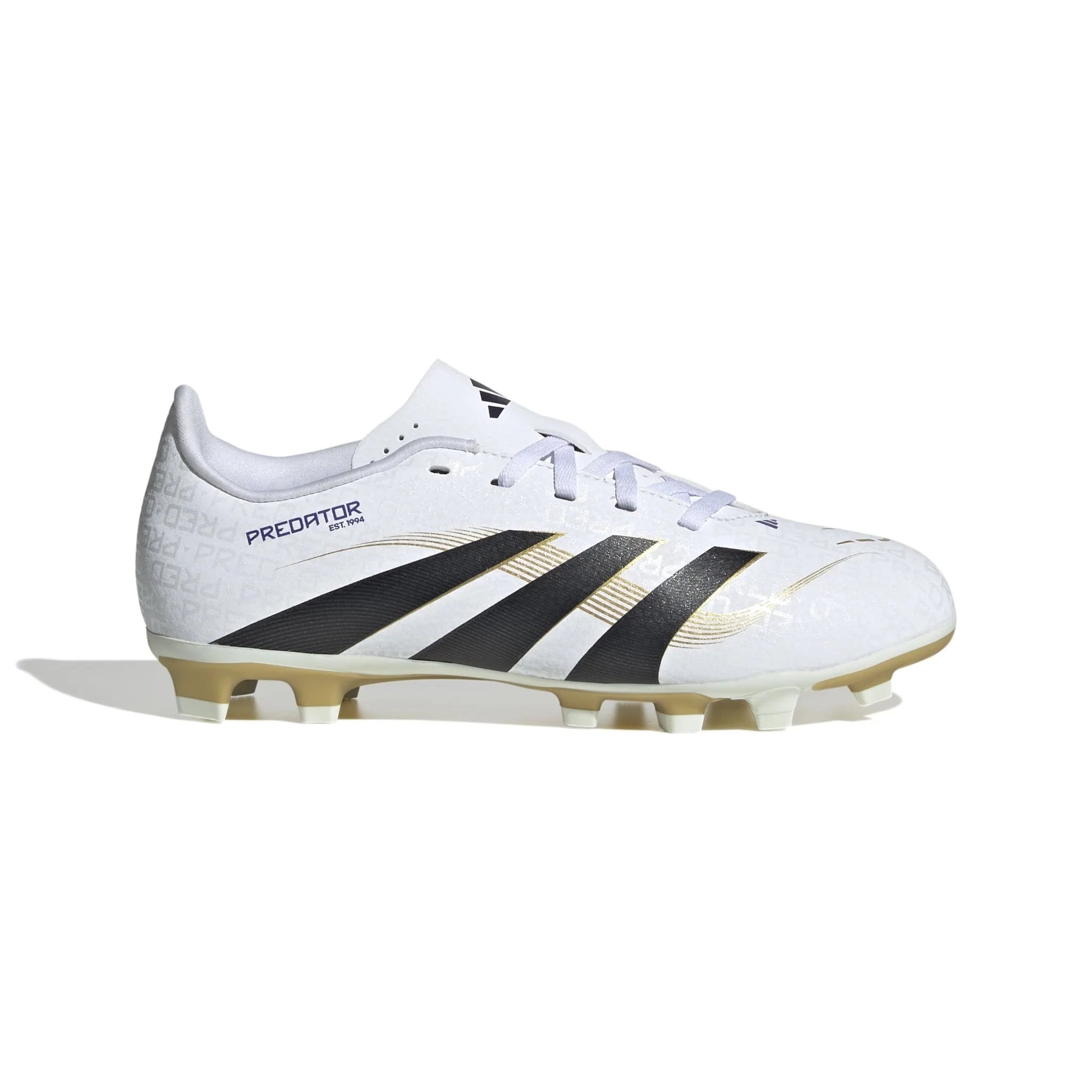 adidas Predator Club Firm Multi Ground Boots Kids White Black