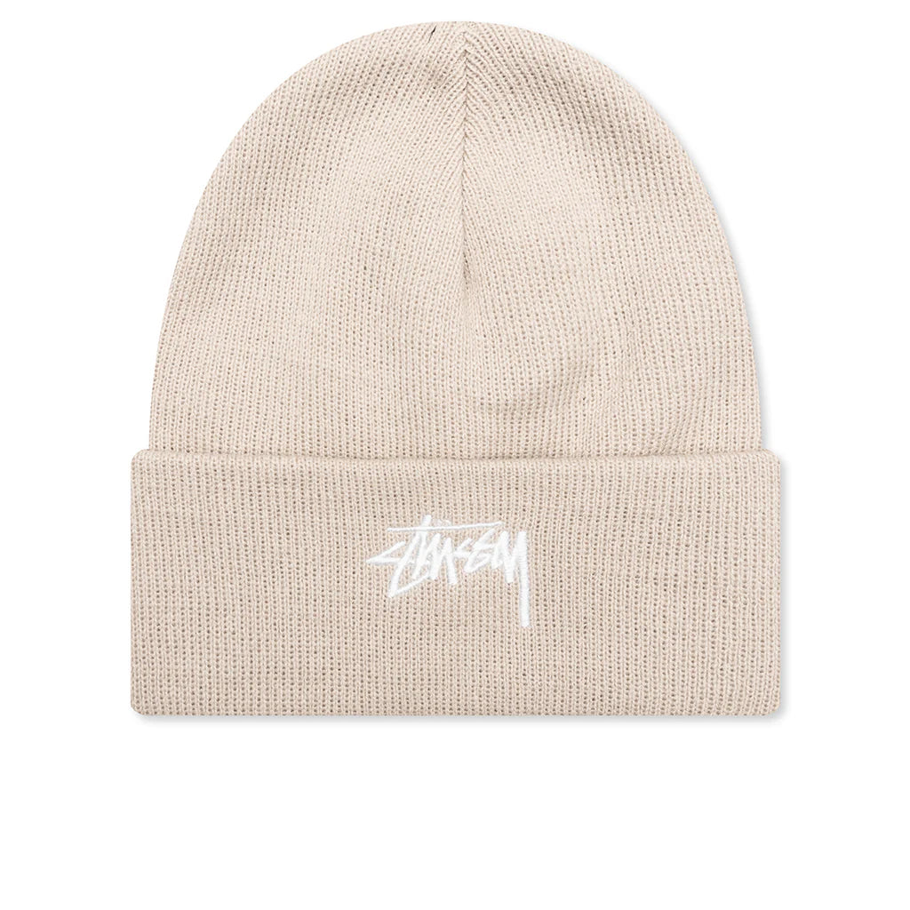 Stock Cuff Beanie Stone
