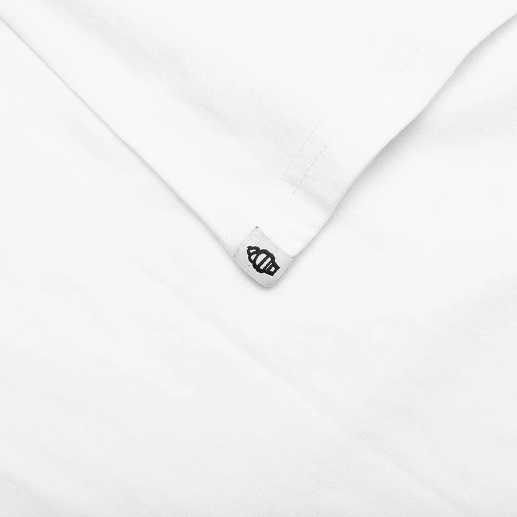Chatterbox S S Tee White