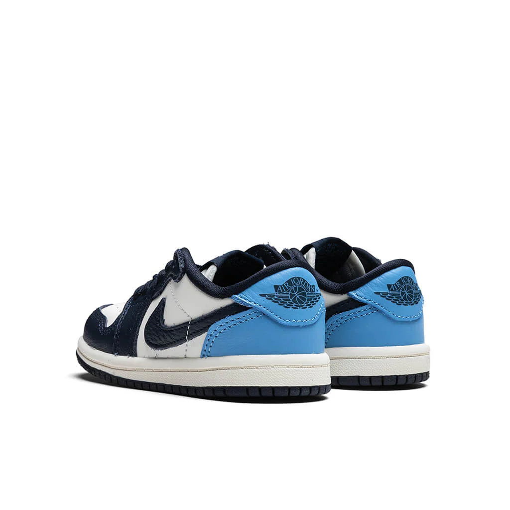 Air Jordan 1 Low OG Obsidian TD Obsidian University Blue Sail