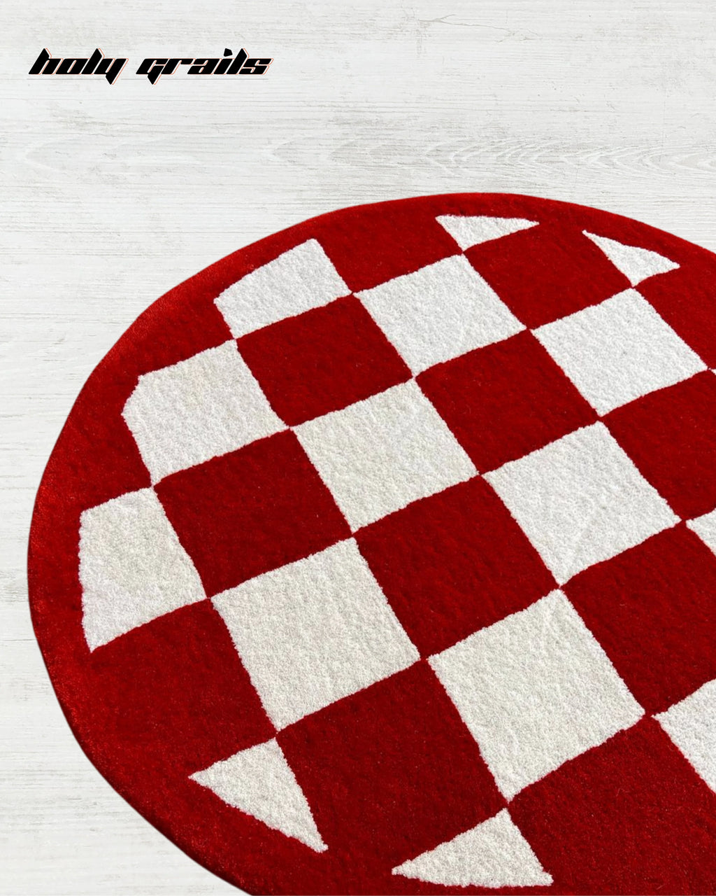 Checkmate Charm Hand Tufted Rug