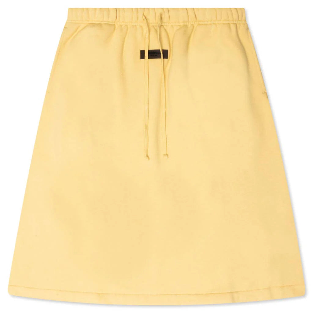 Womens Midlength Skirt Light Tuscan