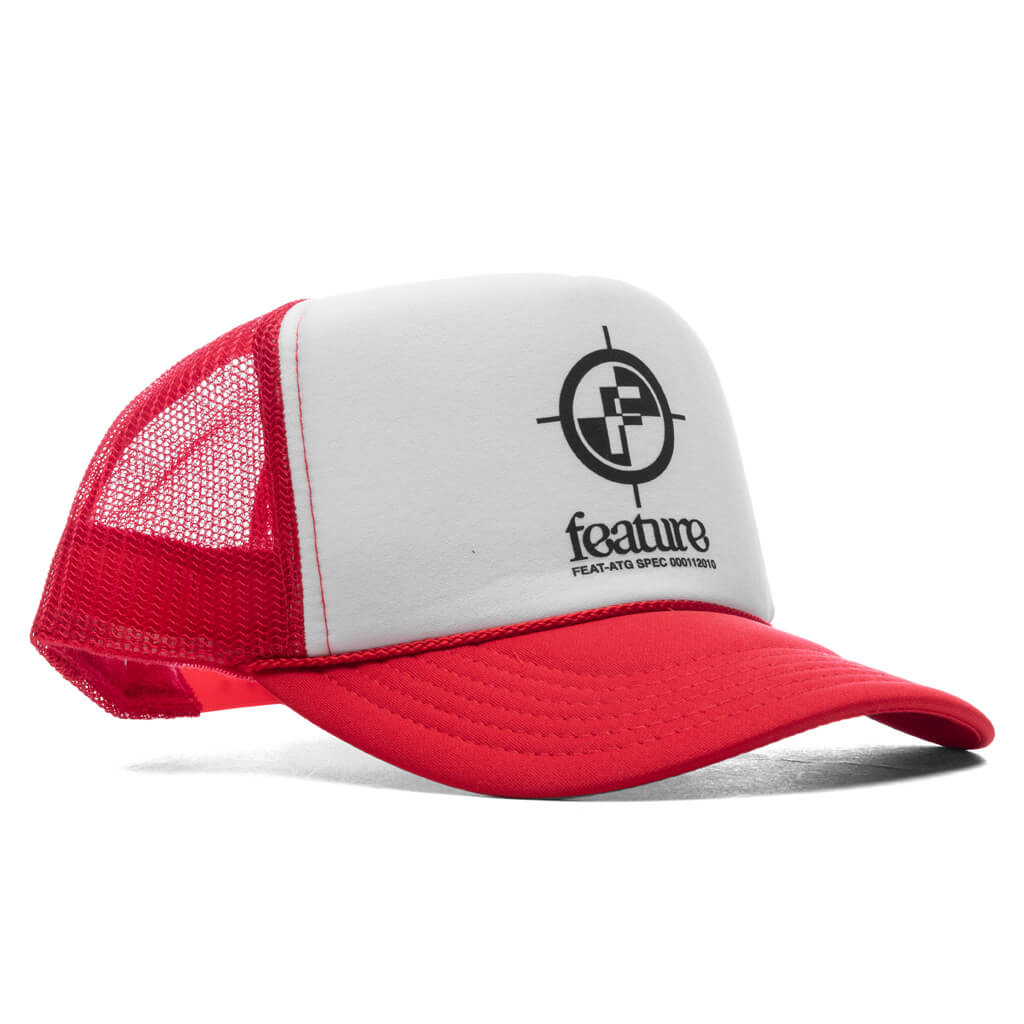 Crosshair Trucker Red White Black