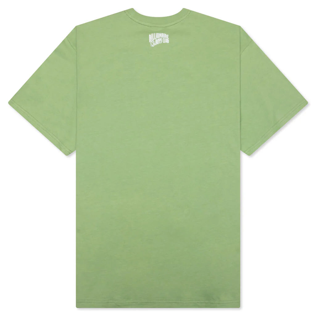 BB Crest S S Tee Green Tea