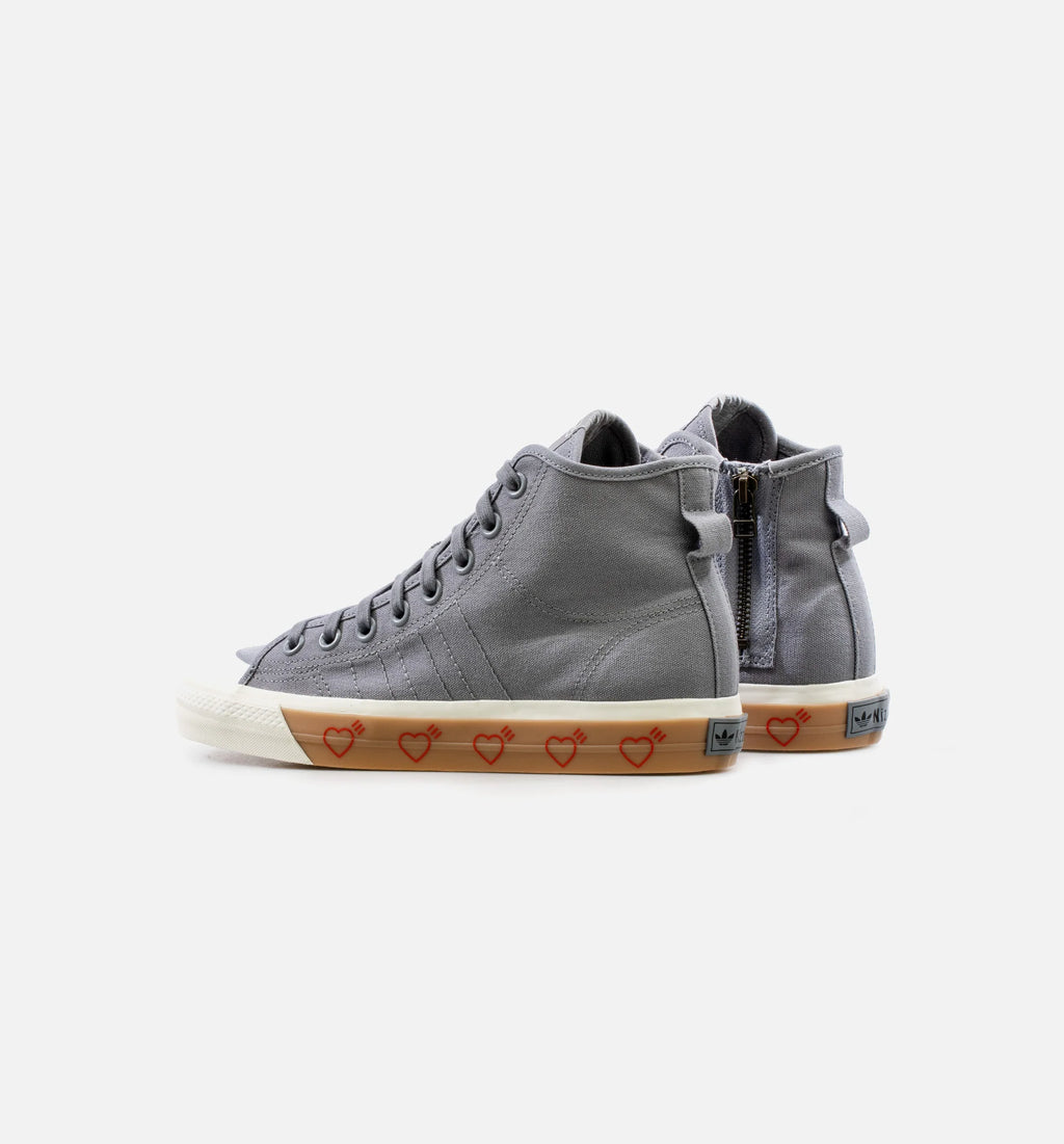 Human Made Nizza Hi Mens Lifestyle Shoe Grey White