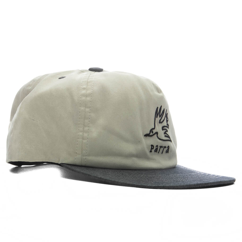 Yarn Bird 5 Panel Hat Off White
