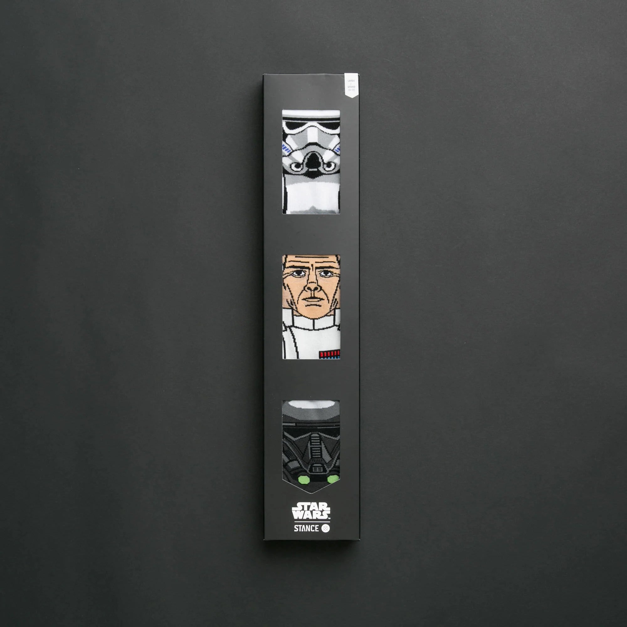 Star Wars Rogue One 3 Pack Socks Black