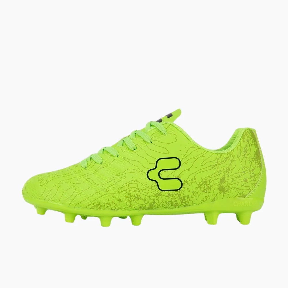 Charly Hotcross 20 FG Firm Ground Soccer Cleats Lemon Black