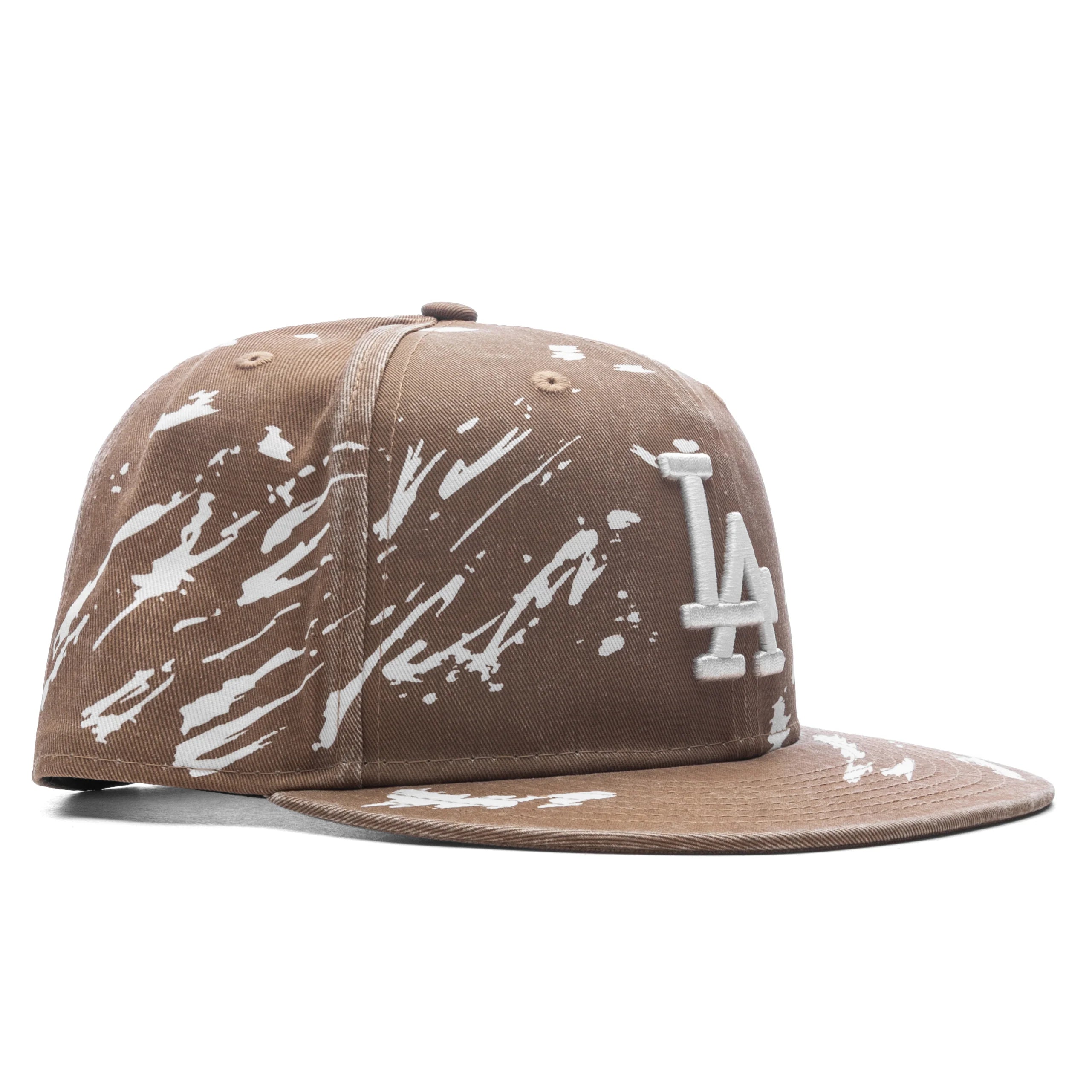 950 Dripping Los Angeles Dodgers Snapback Khaki
