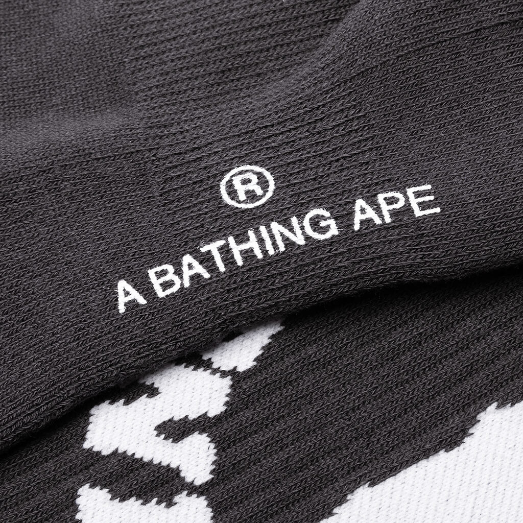 College Socks Black