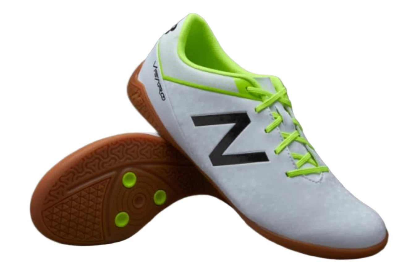 New Balance Visaro Control IN Indoor Soccer Shoes White Tonix