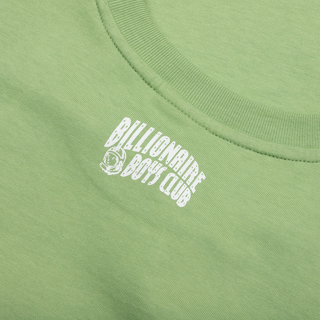 BB Crest S S Tee Green Tea