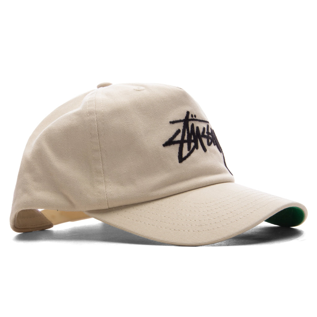 Big Stock Mid Depth Cap Faded Tan