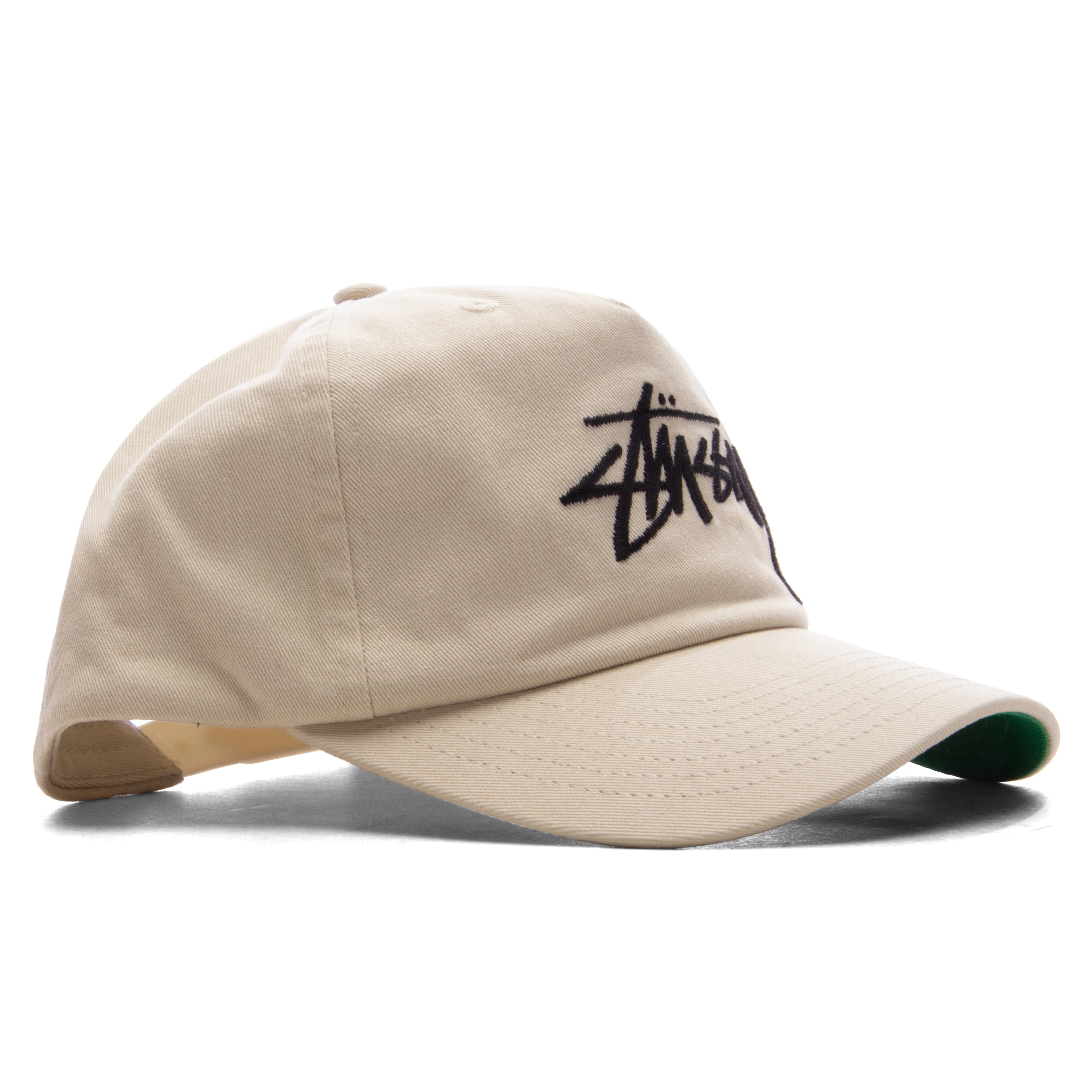 Big Stock Mid Depth Cap Faded Tan