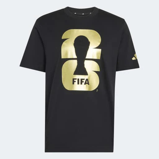 adidas FIFA World Cup 2026 Official Emblem Mens Soccer T Shirt