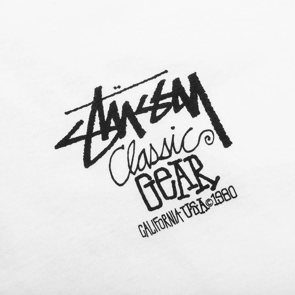 Classic Gear Pigmented Dyed Tee Natural