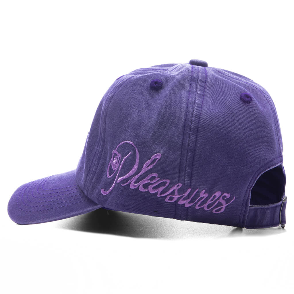 Scrawl Polo Cap Eggplant