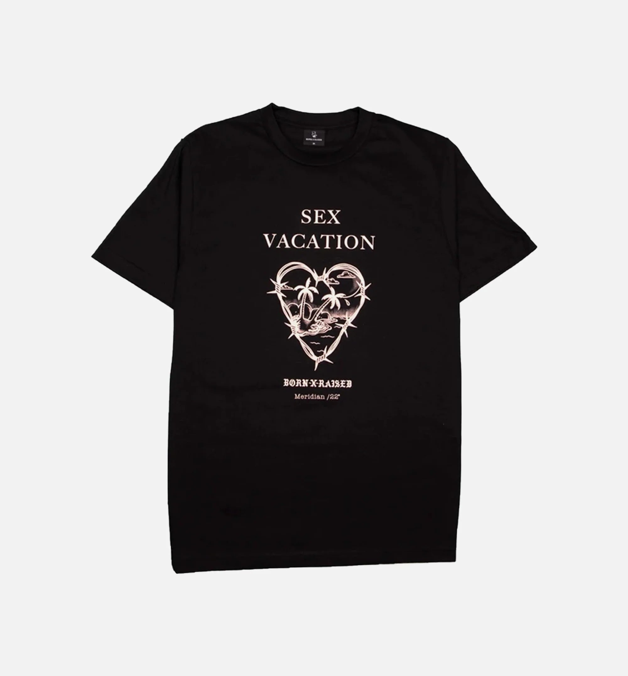 Sex Vacation Tee Mens T Shirt Black