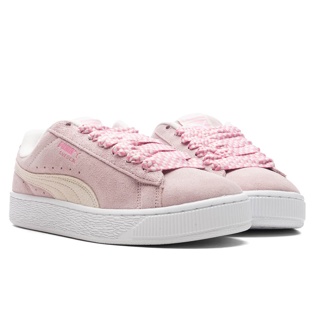 Womens Suede XL Lace Pink