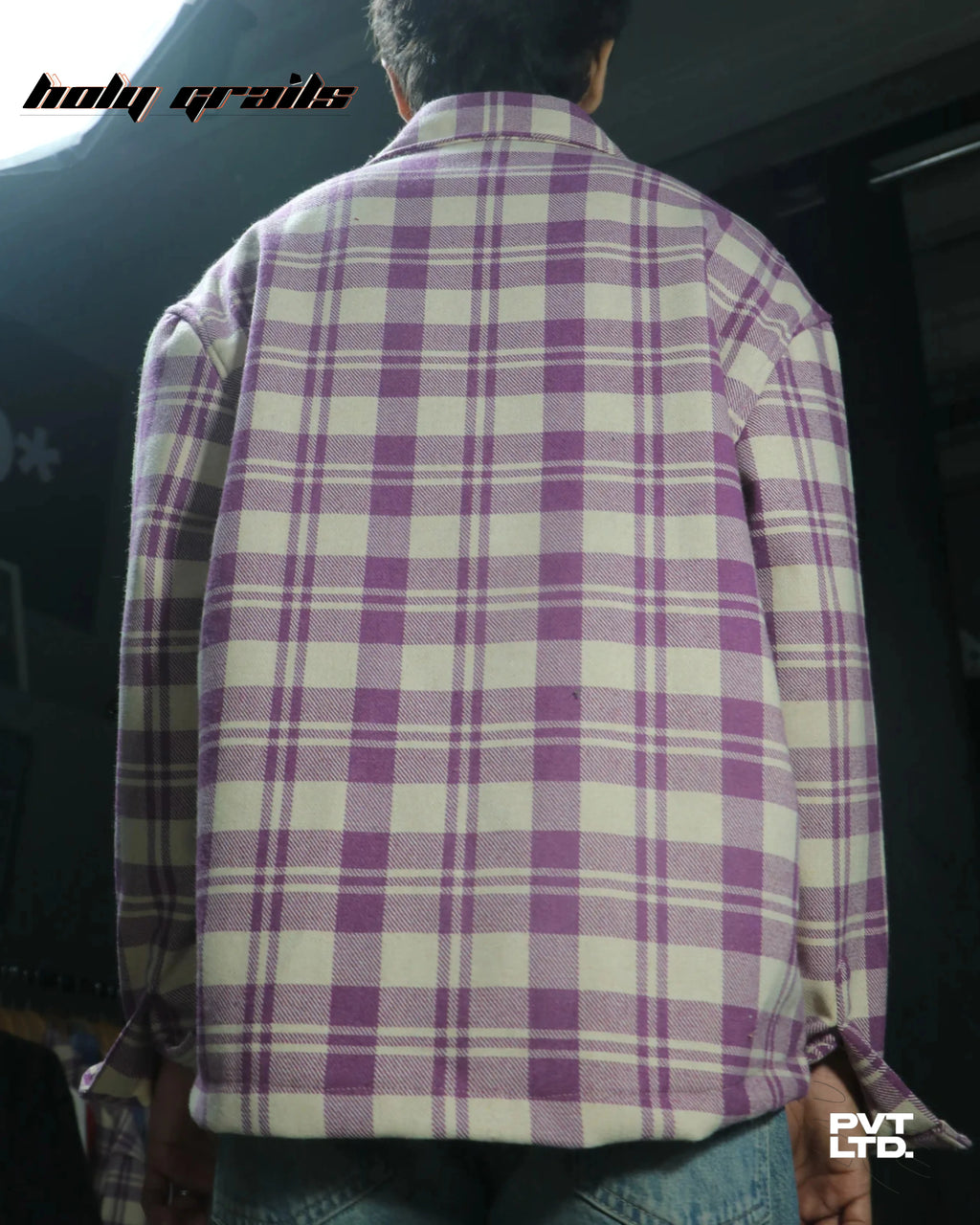 Blush Pink Heavyweight Full Sleeve Shirt HG x Pvt Ltd
