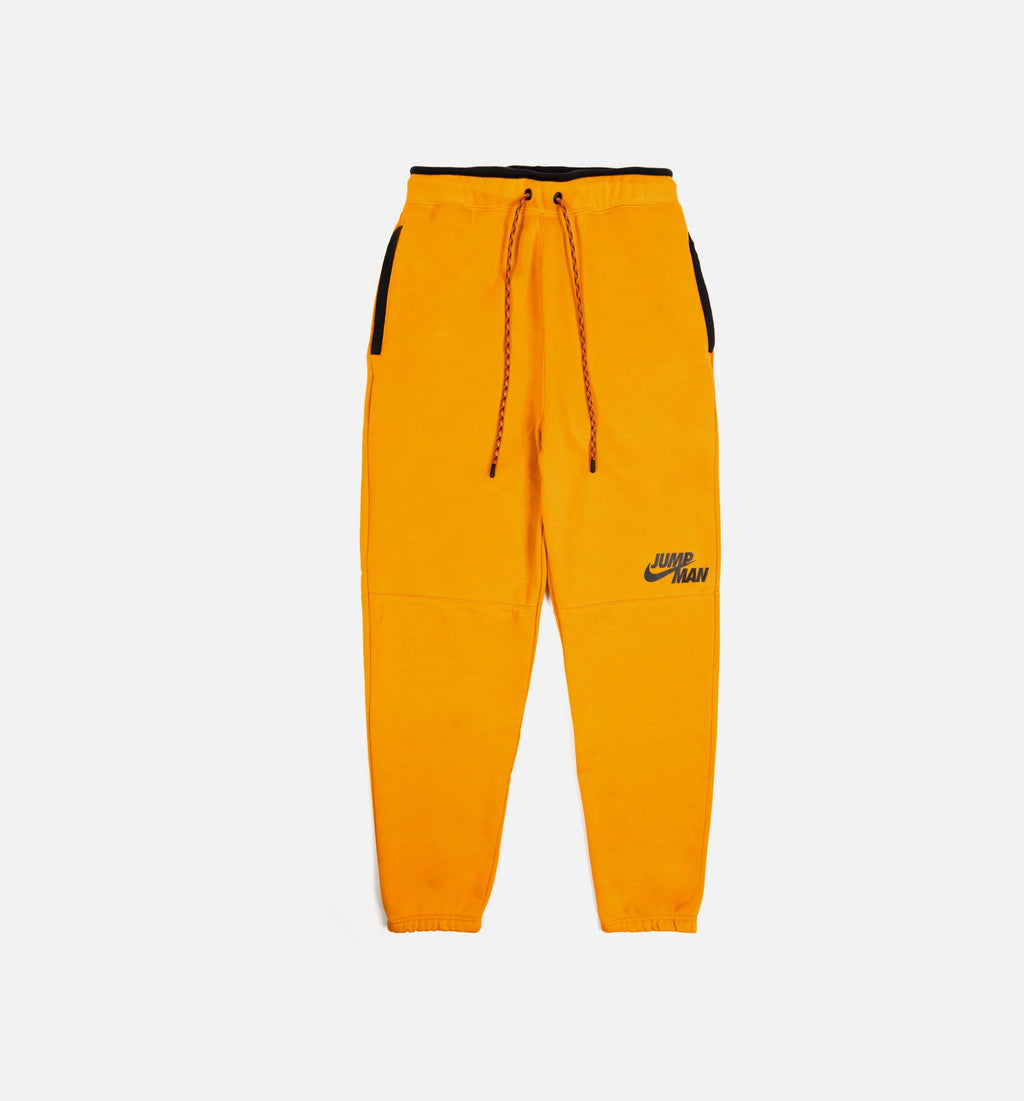 Jumpman Fleece Jogger Mens Pants Yellow