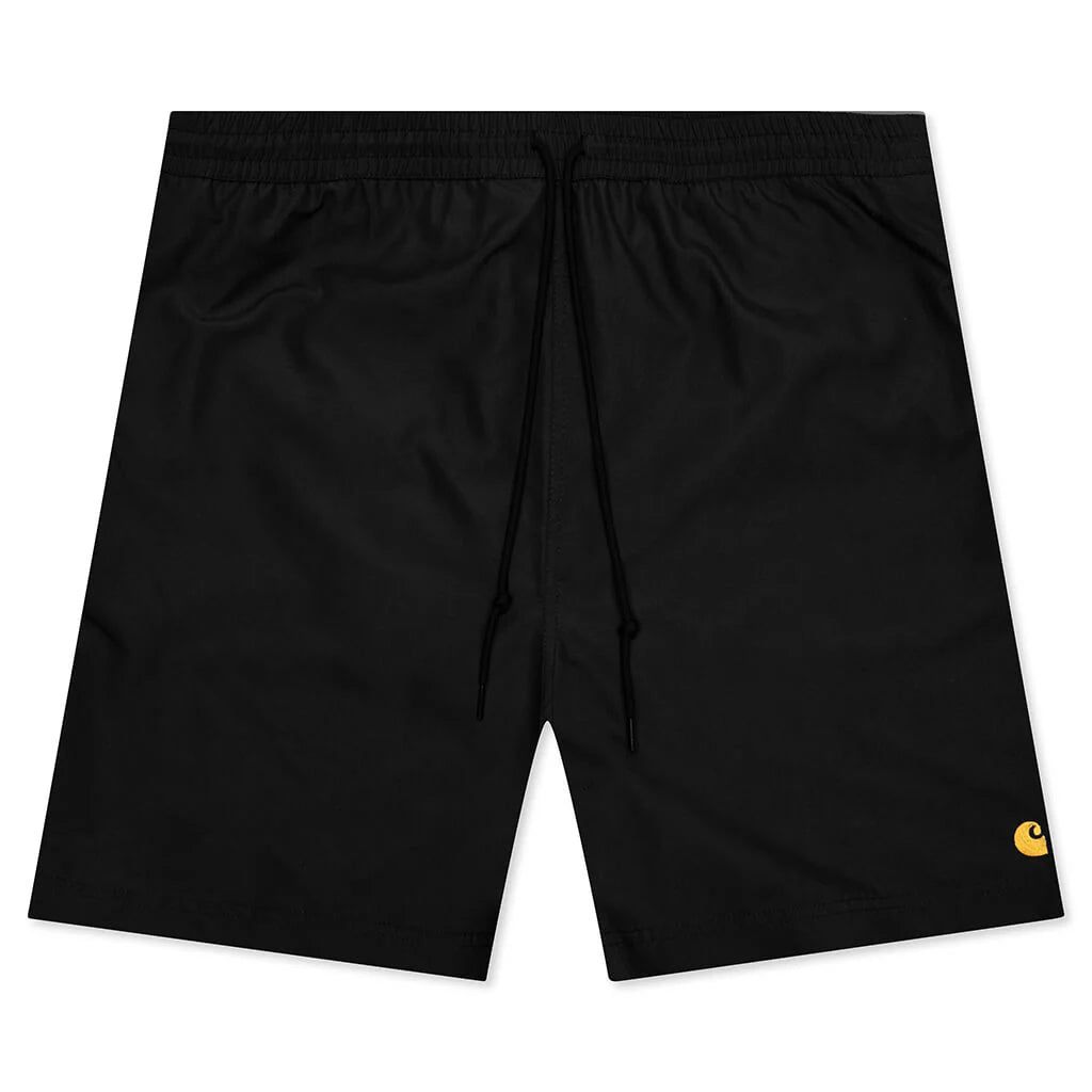 Chase Swim Trunks Black Gold