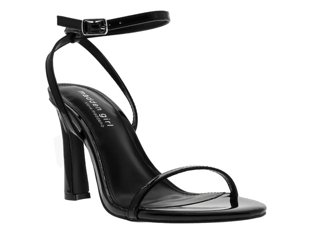 Sandalias Madden Girl Negro Charol para Mujer