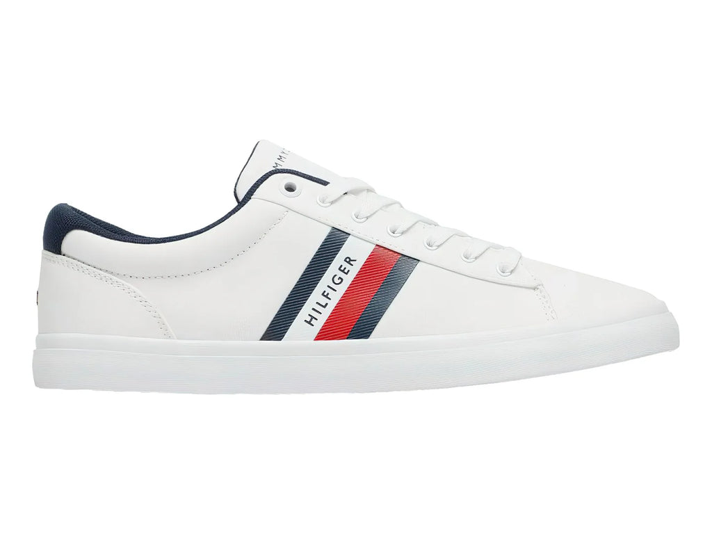 Tenis Tommy Hilfiger Essential Stripes Blanco para Hombre