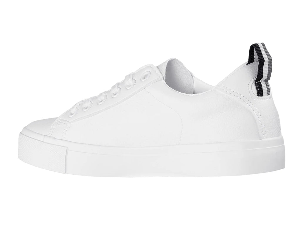Tenis K Swiss Trinity Blanco Plata y Negro para Mujer
