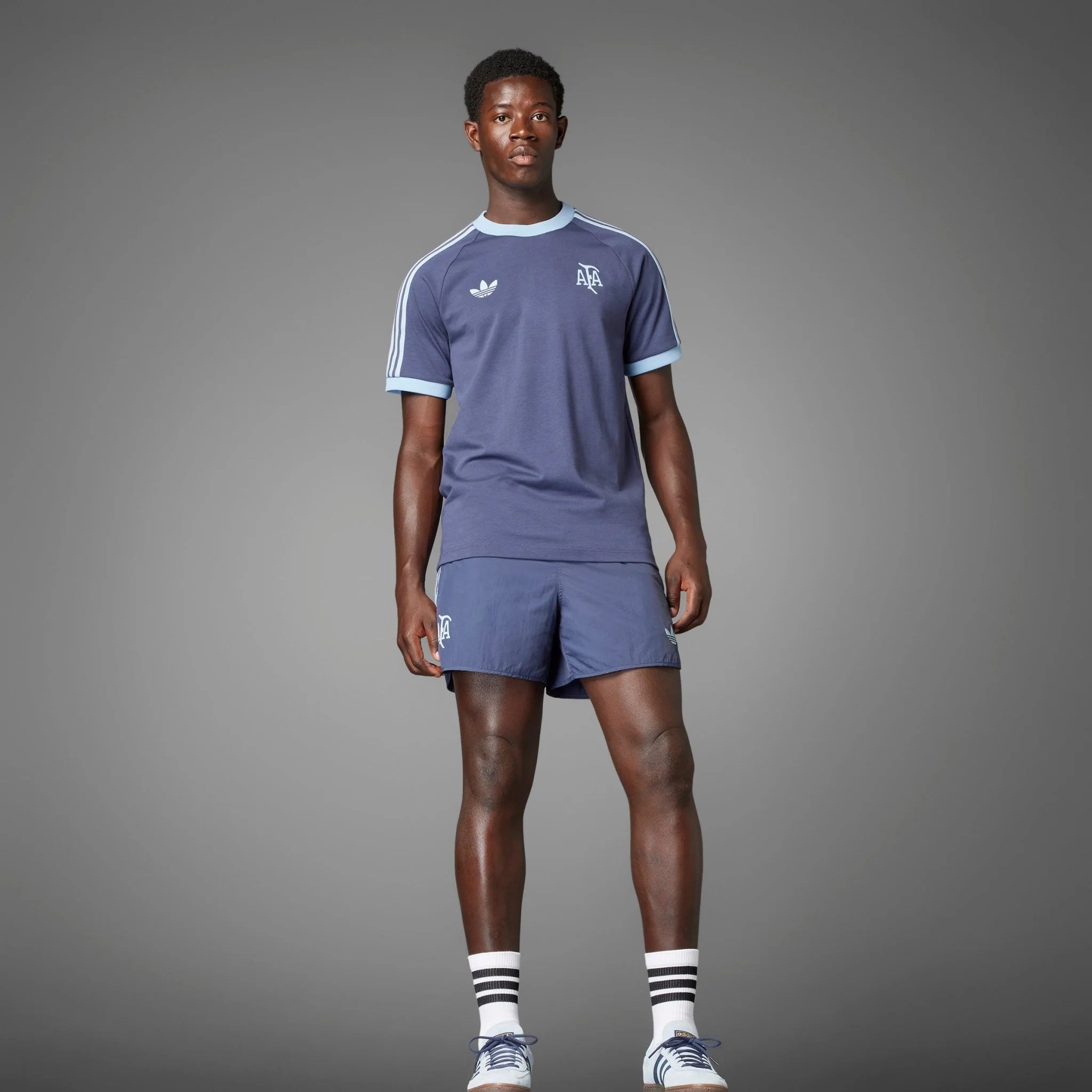 adidas Argentina Anniversary T Shirt Navy