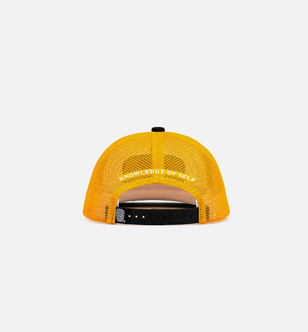 Black Sheep Trucker Hat Yellow Black