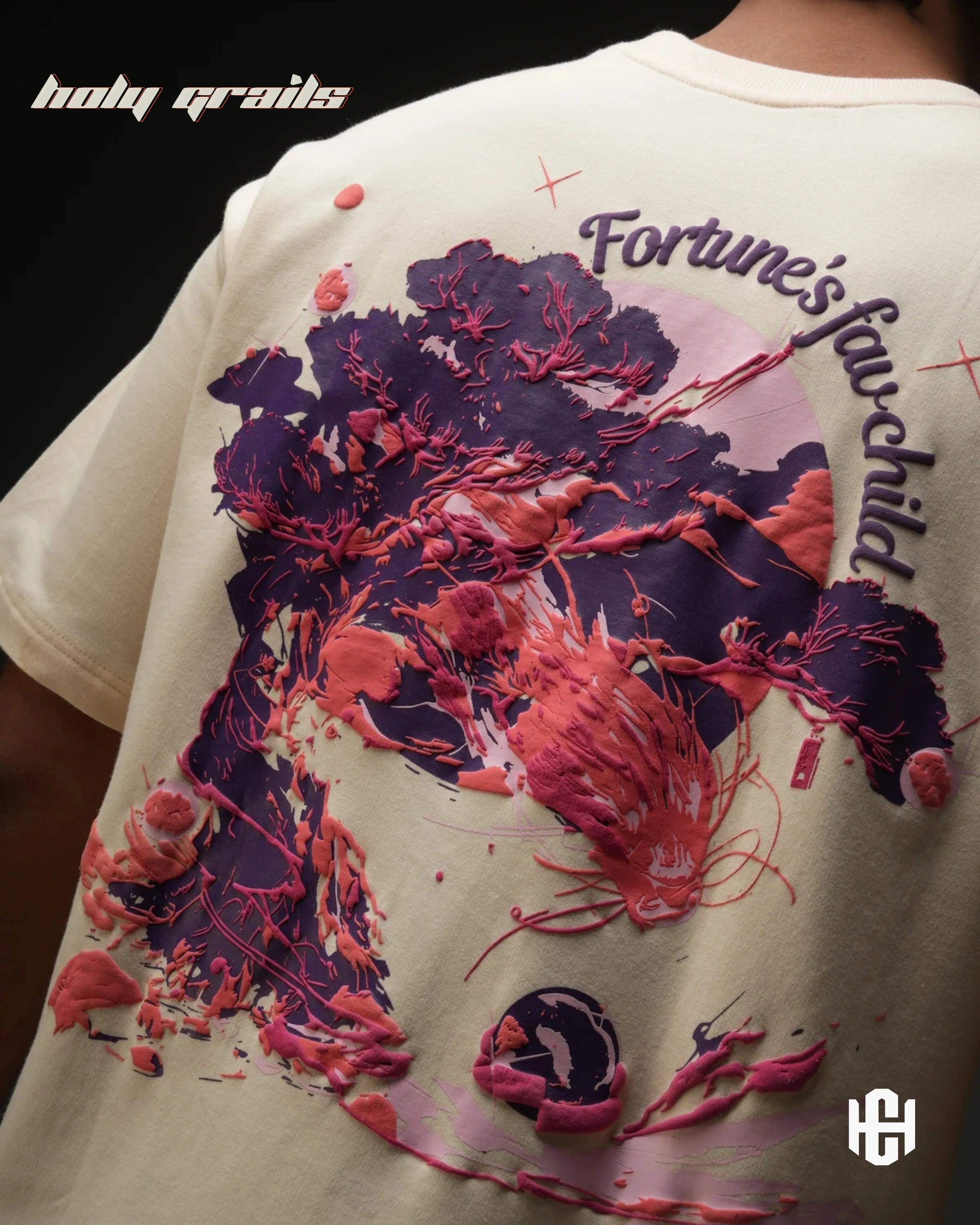 The Fortune Cream Graphic Tee HG x Charactr