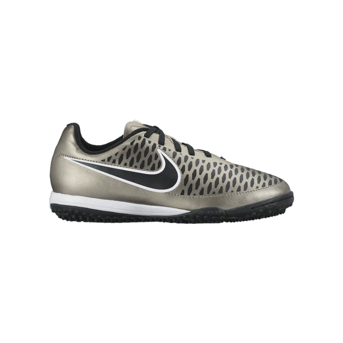 Nike Kids JR Magista Onda TF Tuft Boots Metallic Pewter Green