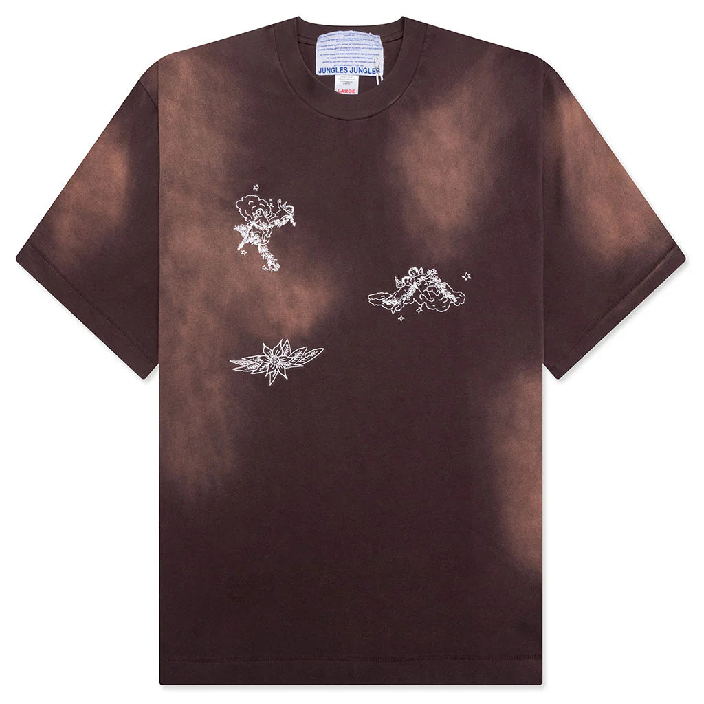 Cherub Vintage Wash Tee Dusty Purple