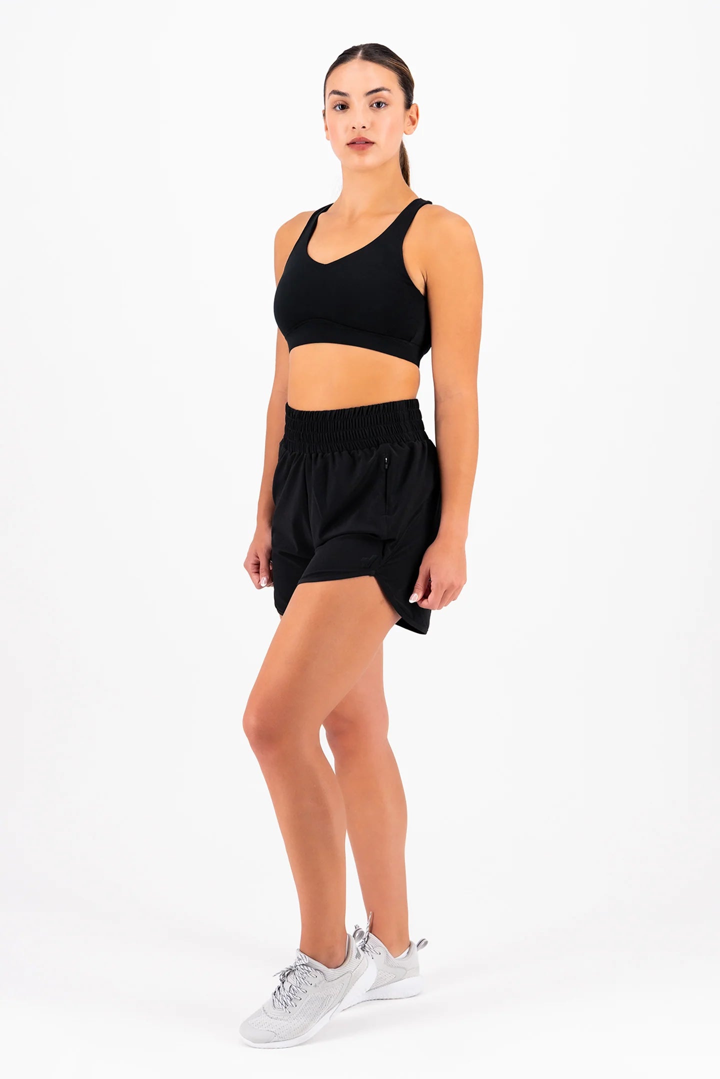 V Neck Sports Bra