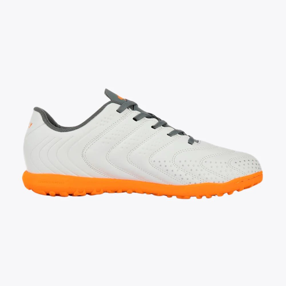 Charly Perseus Select TF Turf Boots White Orange