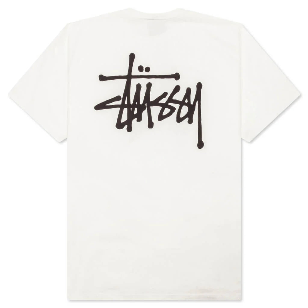Basic Stussy Pigment Dyed Tee Natural