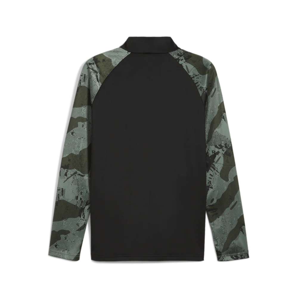 PUMA Individualligacamo 1 4 Zip Black