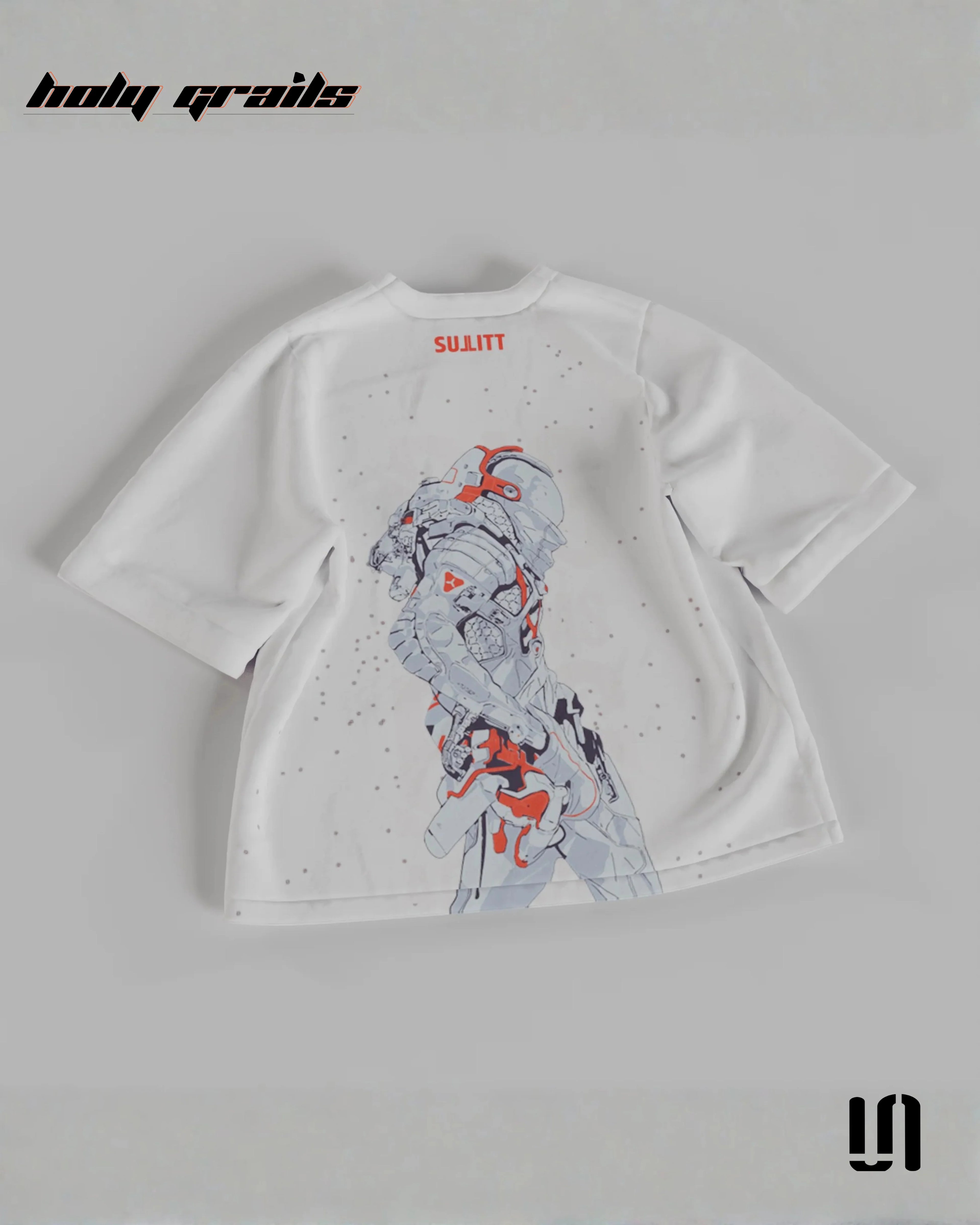 Moon Walker White Oversized Tee HG x Sullitt