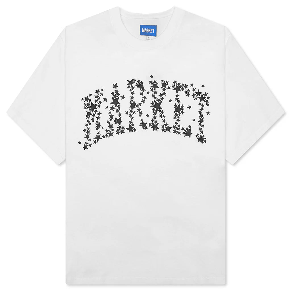 Galaxy Arc T Shirt Unbleached Cotton