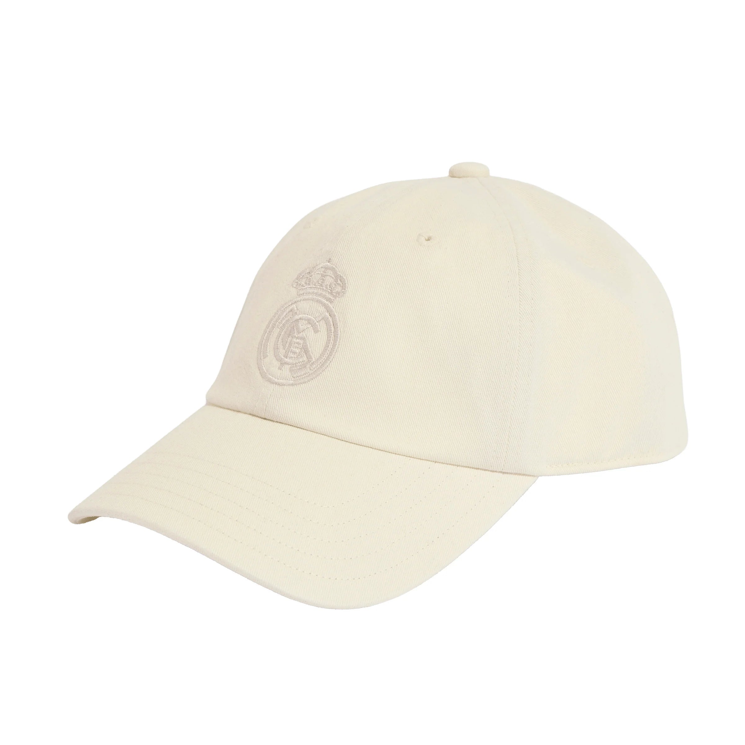 adidas Real Madrid Dad Soccer Cap Ivory