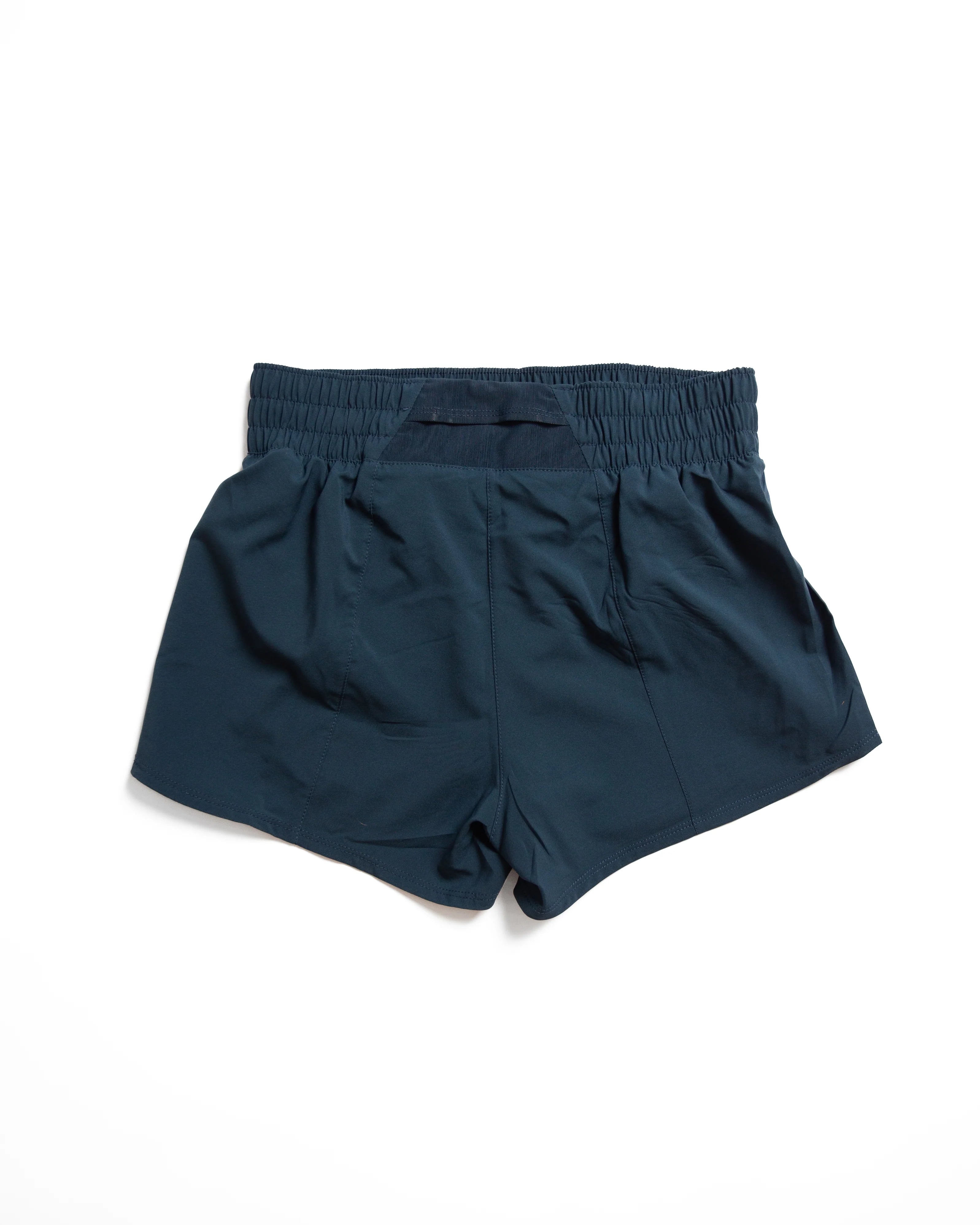 Nike Womens Dri FIT Mid Rise 3 Brief Lined Shorts