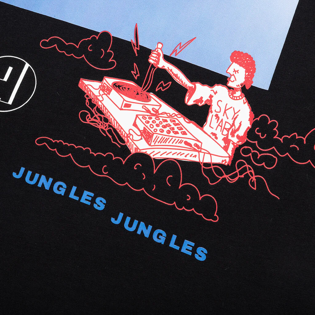 Skylab Radio Smile Tee Black