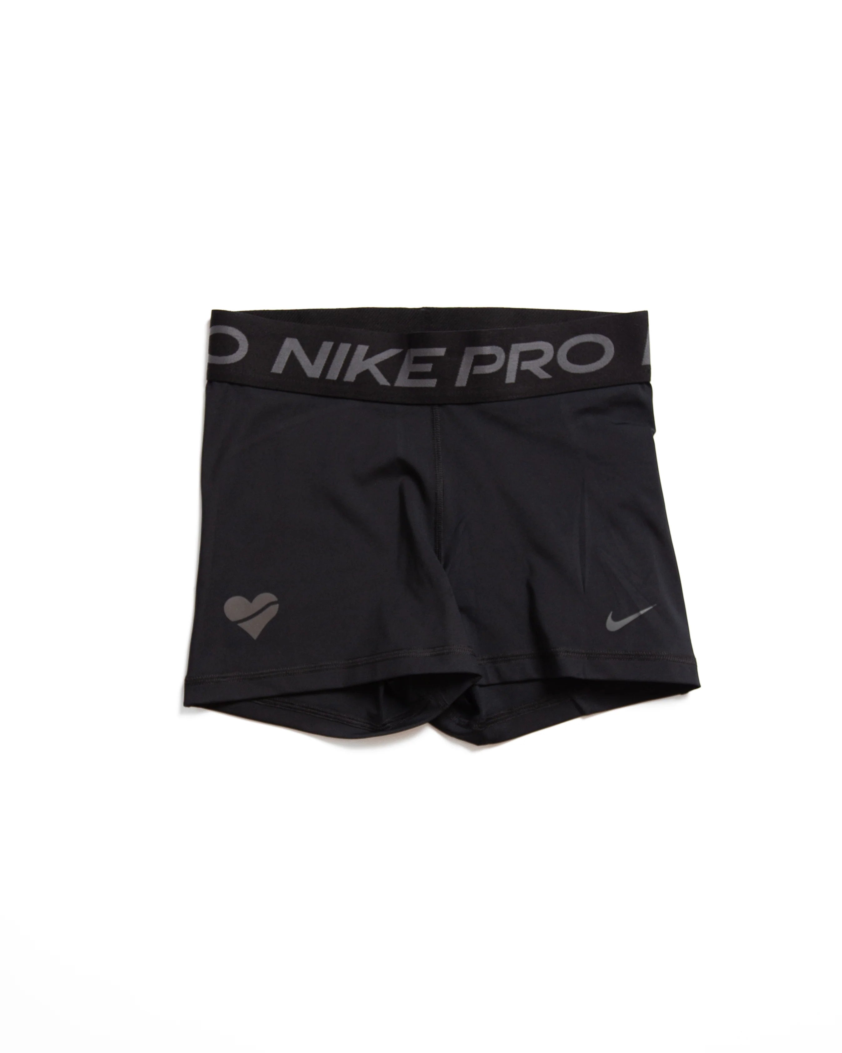 Nike Womens Pro 3 Heart Shorts