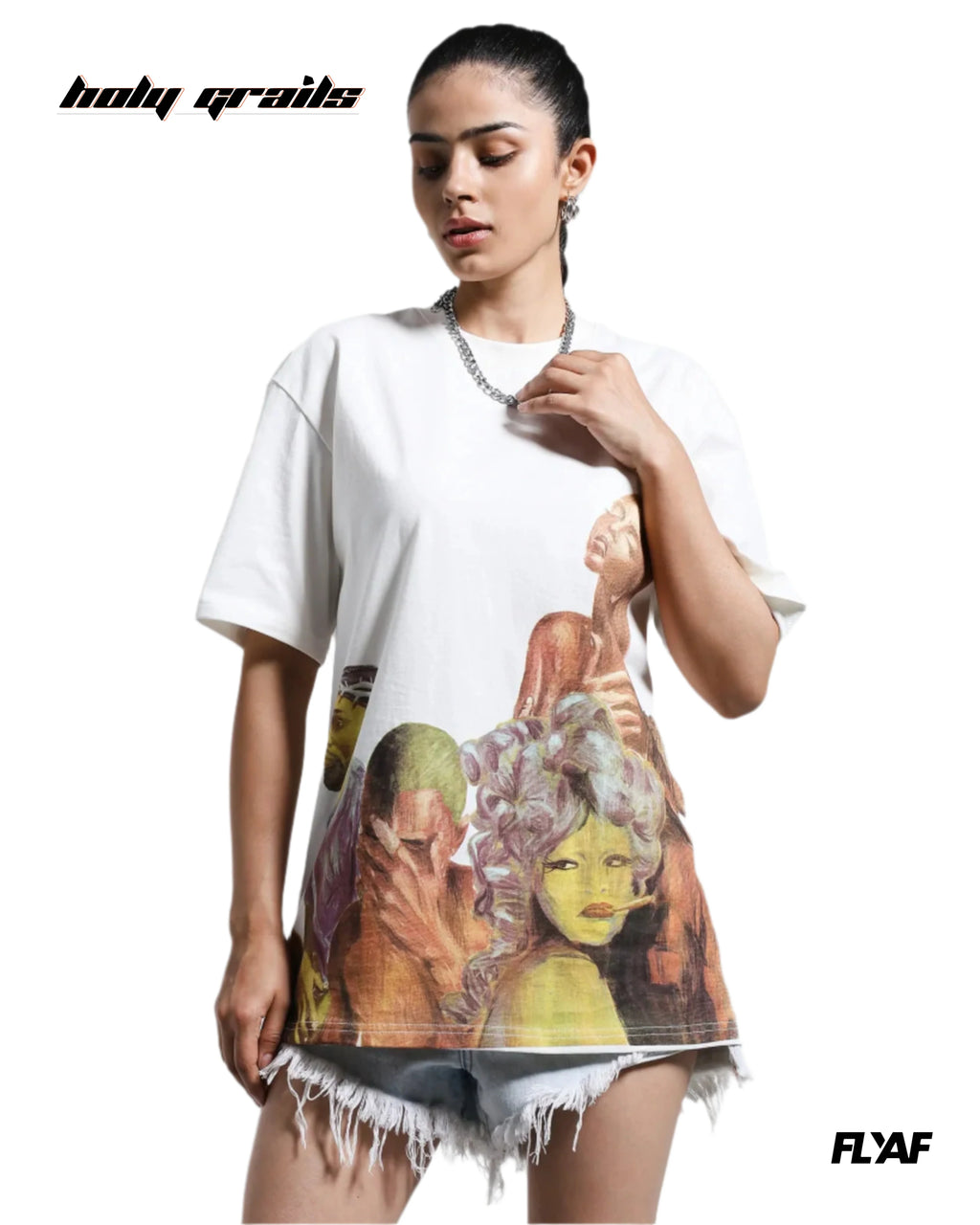 Legends Only Oversize Tee HG x FLYAF