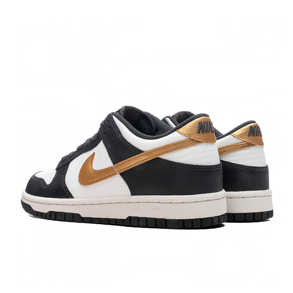 Dunk Low GS Summit White Metallic Gold Anthracite
